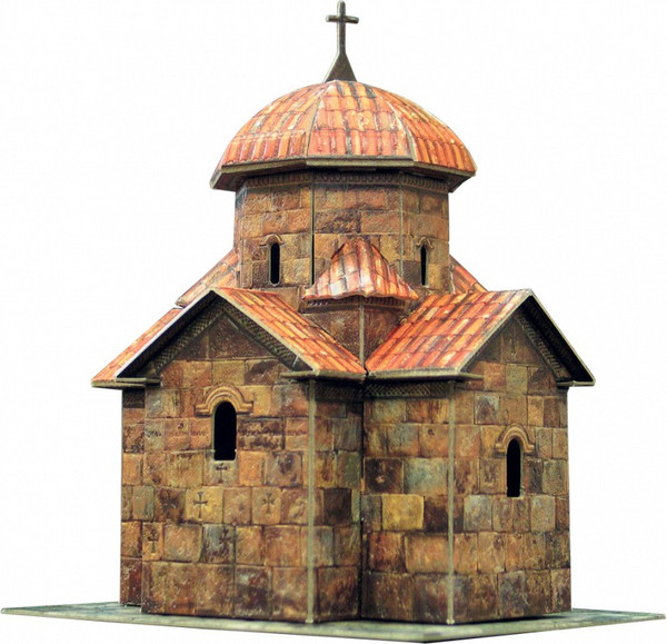 Изображение товара Сборная модель Умная бумага Церковь Кармравор / 4627081553292
