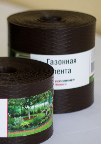 Изображение товара Бордюр садовый РЭ Газонный 9000x1.7x200мм (коричневый)