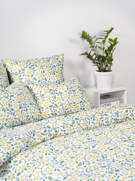 Изображение товара Комплект постельного белья Веселина Зеленая свежесть ПЭ 1.5сп 70x70