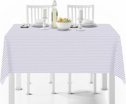 Изображение товара Комплект столового белья Мари Санна Сердечки Скатерть 150x200 + 6 салфеток / 9959-2