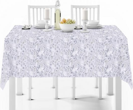 Изображение товара Комплект столового белья Мари Санна Цветочный букет Скатерть 150x180 + 6 салфеток / 9967-2