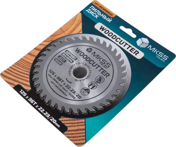 Изображение товара Пильный диск MKSS 125x22.2мм / WC12503622