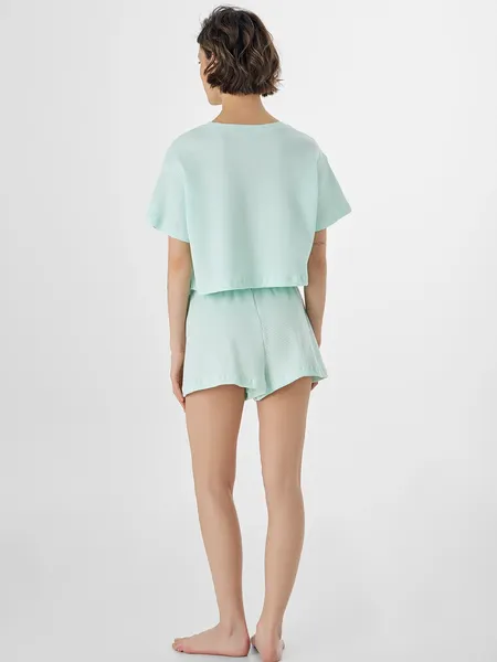 Изображение товара Пижама Mark Formelle 592463 (р.164/170-92-98, светлая мята/декор)