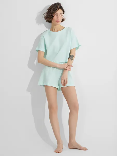 Изображение товара Пижама Mark Formelle 592463 (р.164/170-96-102, светлая мята/декор)