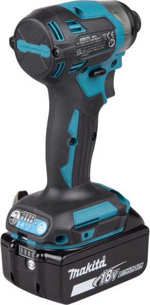 Изображение товара Профессиональный шуруповерт Makita DTD173RTJ
