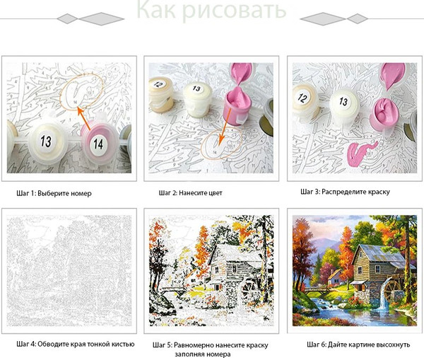 Изображение товара Картина по номерам Sundays Art JH114