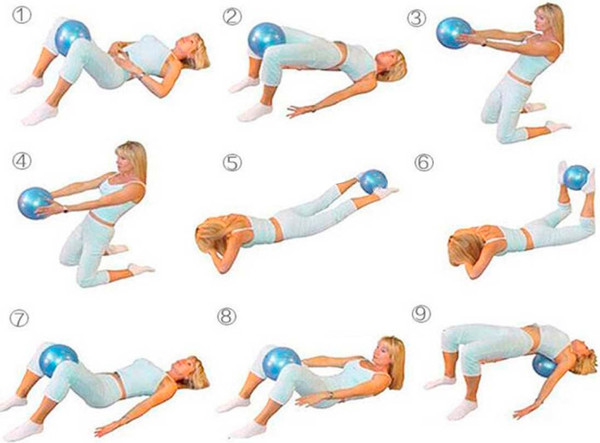 Изображение товара Фитбол гладкий Sundays Fitness OG3655L