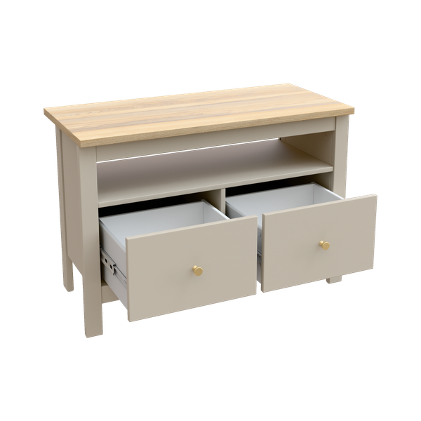 Изображение товара Тумба Mio Tesoro Сага 2 ящика / 2.08.03.080.20 (кашемир/ясень)