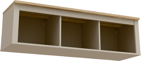 Изображение товара Полка-ячейка Mio Tesoro Сага 3 секции / 2.08.17.150.20 (кашемир/ясень)