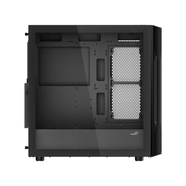 Изображение товара Корпус для компьютера SAMA S40 BK ATX без БП / S40-BKAPA4X1-GL (черный)