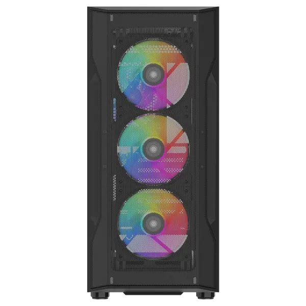 Изображение товара Корпус для компьютера SAMA S40 BK ATX без БП / S40-BKAPA4X1-GL (черный)