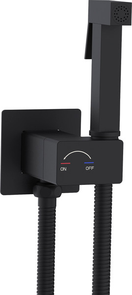 Изображение товара Унитаз напольный Lauter W224 2110224 + гигиенический душ Rainix 21LT7712BM (горизонтальный выпуск)