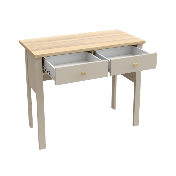 Изображение товара Туалетный столик Mio Tesoro Сага 92х45 / 2.08.06.170.20 (кашемир/ясень)