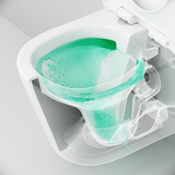 Изображение товара Унитаз подвесной AM.PM X-Joy Aquaspin C851900SC (с сиденьем)