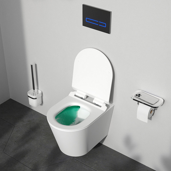 Изображение товара Унитаз подвесной AM.PM Sunny Flashclean C85C1701SC (с сиденьем)