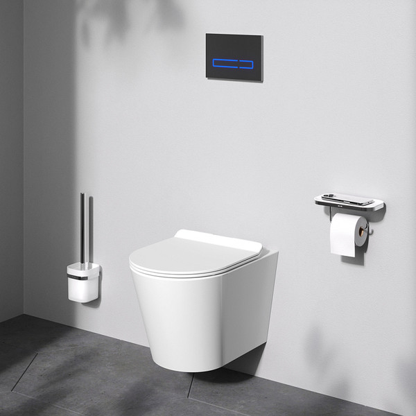 Изображение товара Унитаз подвесной AM.PM Sunny Flashclean C85C1701SC (с сиденьем)