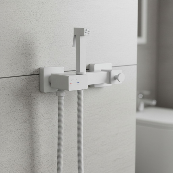 Изображение товара Унитаз напольный Lauter W236 2110236 + гигиенический душ Glow 21LT0223MW