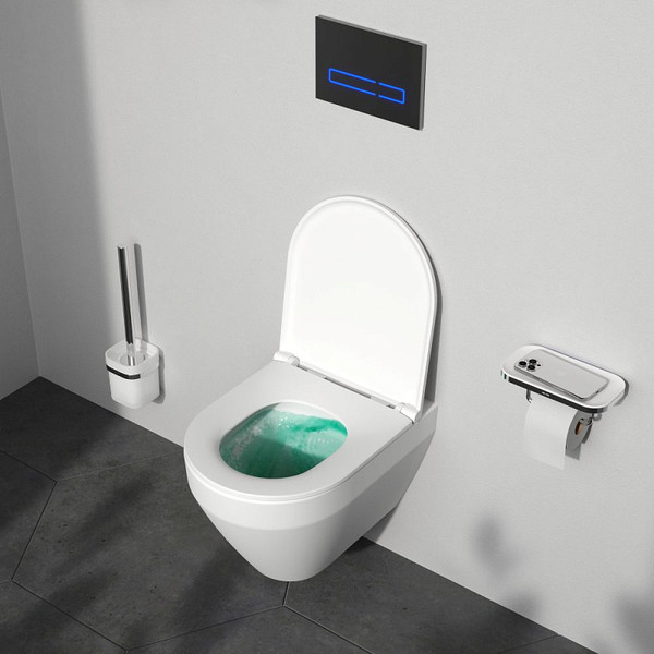 Изображение товара Унитаз подвесной AM.PM Spirit V2.0 Aquaspin C701900SC (с сиденьем)