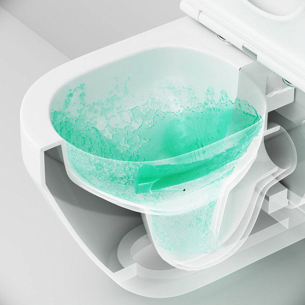 Изображение товара Унитаз подвесной AM.PM Spirit V2.0 Aquaspin C701900SC (с сиденьем)