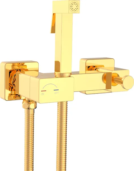 Изображение товара Унитаз напольный Lauter Rimless 21D2203 + гигиенический душ Glow 21LT0224GL