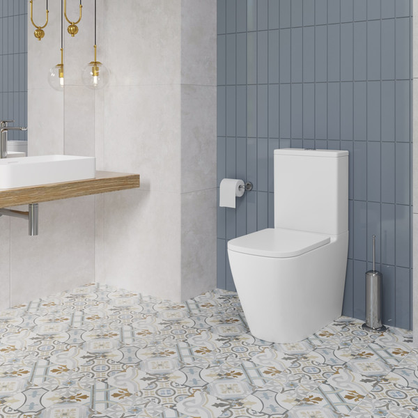 Изображение товара Унитаз напольный Lauter Vortex 2110012VF + гигиенический душ Tera 21GN9011CH