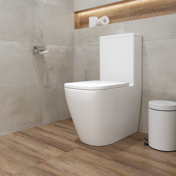 Изображение товара Унитаз напольный Lauter Vortex 2110012VF + гигиенический душ Rainix 21LT7714GL