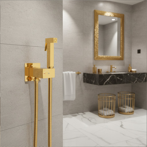 Изображение товара Унитаз напольный Lauter Vortex 2110012VF + гигиенический душ Rainix 21LT7714GL