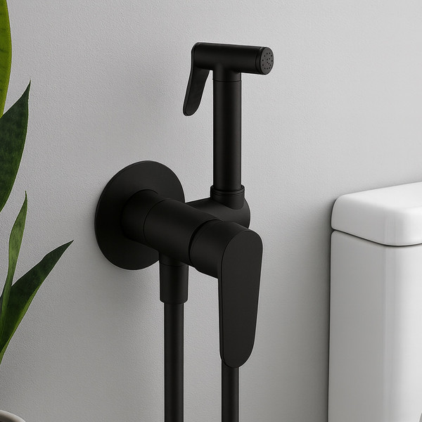 Изображение товара Унитаз напольный Lauter Vortex 2110012VF + гигиенический душ Daze 21GN3132BM