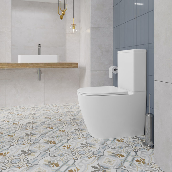 Изображение товара Унитаз напольный Lauter Vortex 2110022VF + гигиенический душ Sano 21LT1294GL