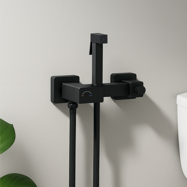 Изображение товара Унитаз напольный Lauter Vortex 2110022VF + гигиенический душ Glow 21LT0222BM