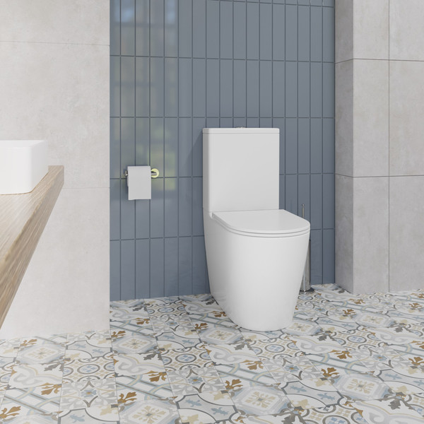 Изображение товара Унитаз напольный Lauter Vortex 2110022VF + гигиенический душ Glow 21LT0222BM