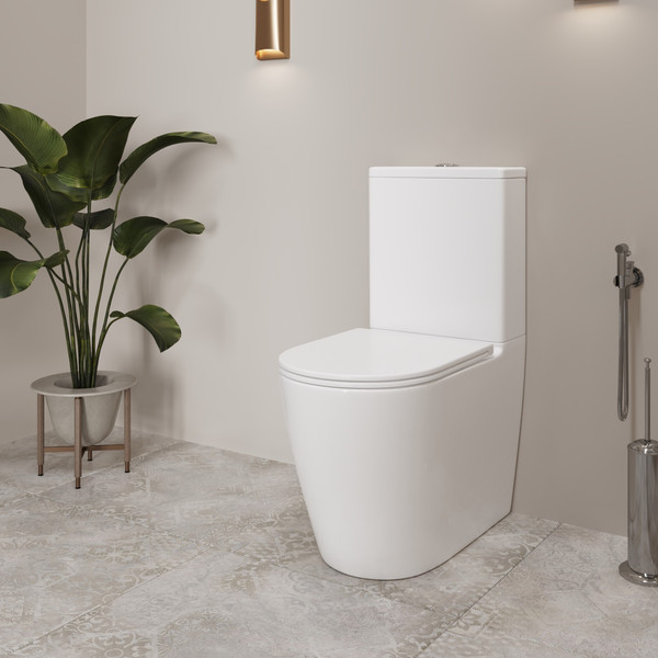 Изображение товара Унитаз напольный Lauter Vortex 2110022VF + гигиенический душ Glow 21LT0222BM