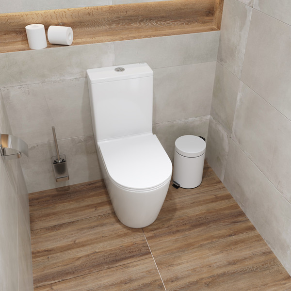 Изображение товара Унитаз напольный Lauter Vortex 2110022VF + гигиенический душ Glow 21LT0222BM