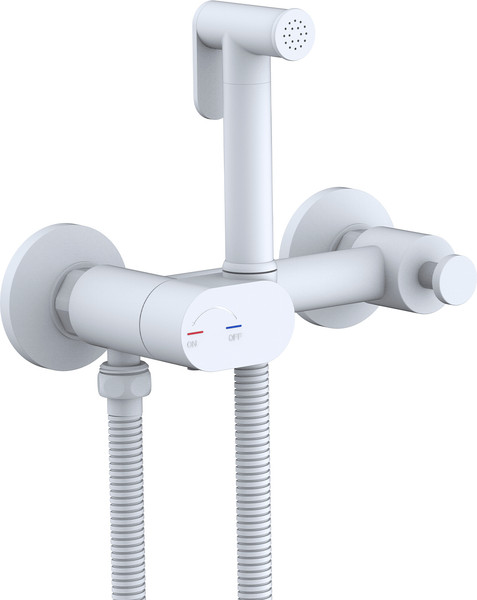 Изображение товара Унитаз напольный Lauter W09 P-TRAP 21900001 + гигиенический душ Sano 21LT1293MW (горизонтальный выпуск)