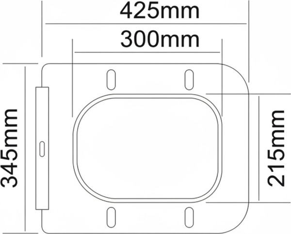 Изображение товара Унитаз напольный Lauter W09 P-TRAP 21900001 + гигиенический душ Sano 21LT1293MW (горизонтальный выпуск)