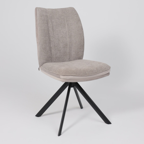 Изображение товара Стул Мамадома Smart-R 360 (g05 Grey Beige шенилл Lux d07 Pearl Grey\черный)