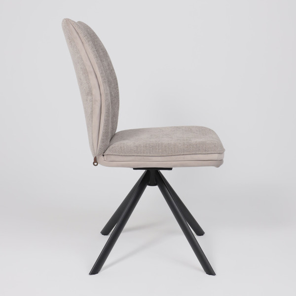Изображение товара Стул Мамадома Smart-R 360 (g05 Grey Beige шенилл Lux d07 Pearl Grey\черный)
