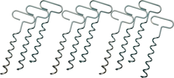 Изображение товара Набор колышков для палатки ARTELIKA Винтовые овальные (10шт)