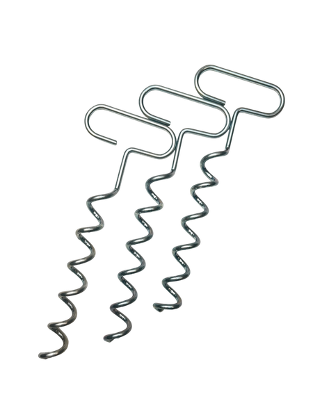 Изображение товара Набор колышков для палатки ARTELIKA Винтовые овальные (10шт)