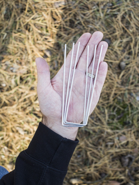 Изображение товара Скобы садовые ARTELIKA 160мм (100шт)