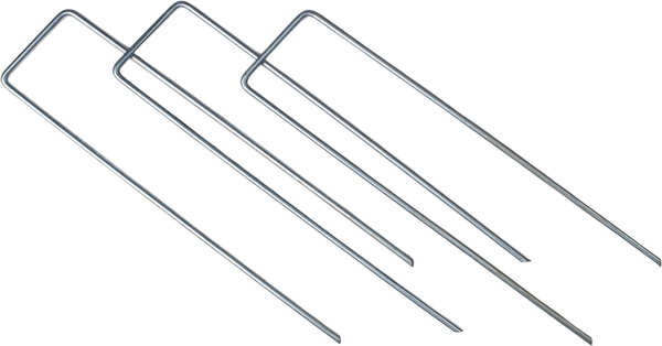 Изображение товара Скобы садовые ARTELIKA Для агроткани острые (100шт)