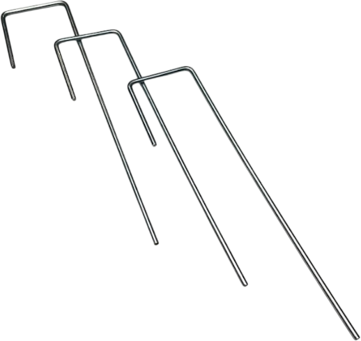 Изображение товара Скобы садовые ARTELIKA Г-образные (50шт)