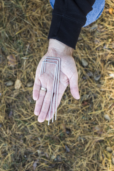 Изображение товара Скобы садовые ARTELIKA Г-образные (50шт)