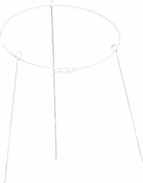 Изображение товара Опора для растений ARTELIKA Удлинённые для цветов и кустов 40х70см (3шт)