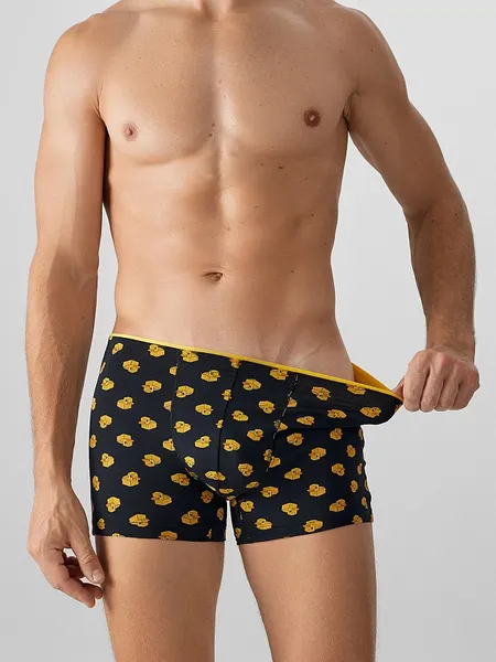 Изображение товара Трусы мужские Mark Formelle 411134 (р.106-116, уточки на черном-1)