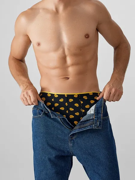 Изображение товара Трусы мужские Mark Formelle 411134 (р.106-116, уточки на черном-1)