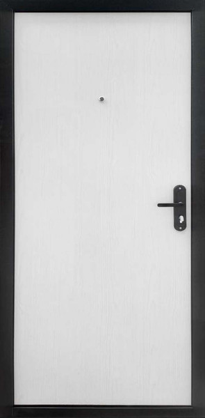 Изображение товара Входная дверь Форпост Базис 96x207 (левая, антик темно-коричневый/белый)