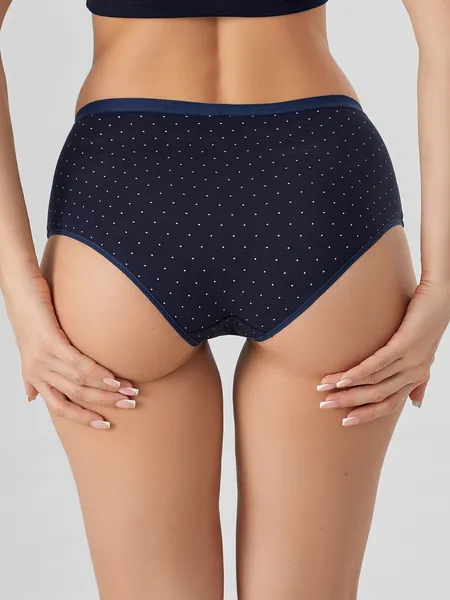 Изображение товара Трусы женские Mark Formelle 412426 (р.98, горошек на темно-синем)
