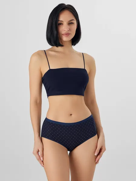 Изображение товара Трусы женские Mark Formelle 412426 (р.106, горошек на темно-синем)