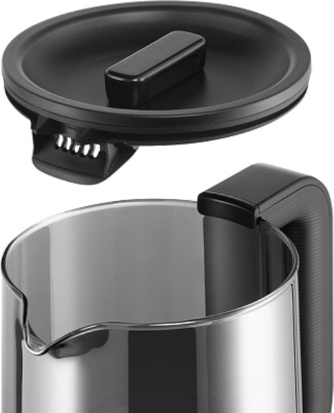 Изображение товара Электрочайник Redmond KG259S (черный/тонировка)